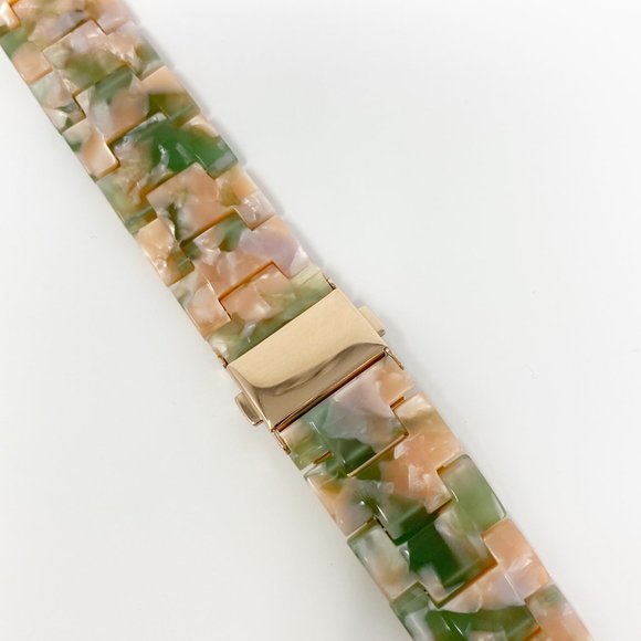 Apple Watch Band in Green and Pink - Picture 2 of 7